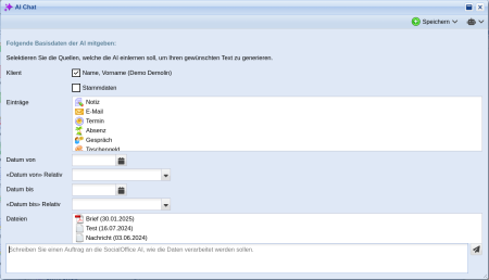 Erweiterte Funktionen